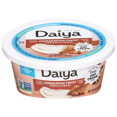 Daiya Cream Cheese Cinnamon  Dairy Free - 8 oz - Image 1