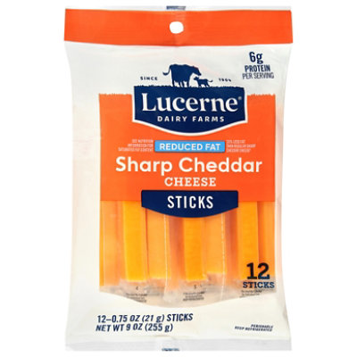 Lucerne Cheese Sharp Chdr Stick Rf - 9 oz - Image 1