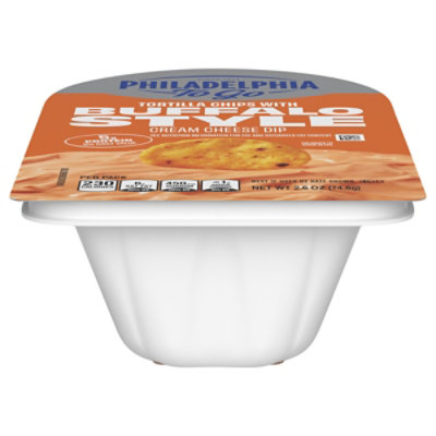 Philadelphia To Go Tortilla Chips With Buffalo Style Cream Cheese Dip, 2.6 Oz - 2.6 oz - Image 1