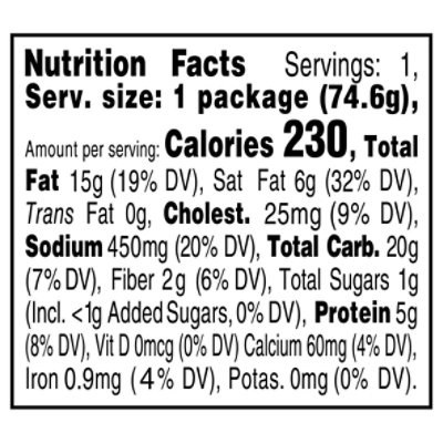 Philadelphia To Go Tortilla Chips With Buffalo Style Cream Cheese Dip, 2.6 Oz - 2.6 oz - Image 3