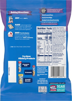 Pillsbury Blueberry Crumble Big Cookies 6 Count - 14 oz - Image 5