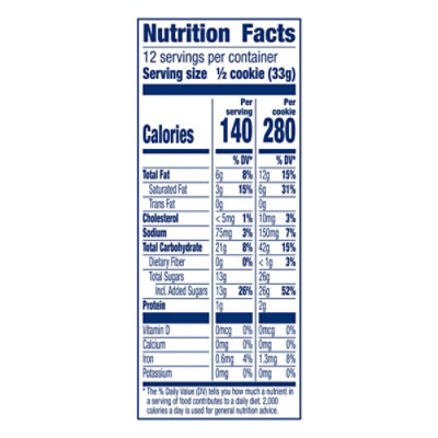 Pillsbury Blueberry Crumble Big Cookies 6 Count - 14 oz - Image 3