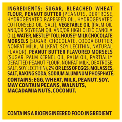Nestle Toll House Peanut Butter Chocolate Chip Peanut Butter Cookie Dough 14oz - 14 oz - Image 4