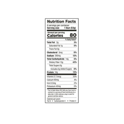 Lewis Bake Shop Better Way Protein Hot Dog Buns - 7.5 oz - Image 3