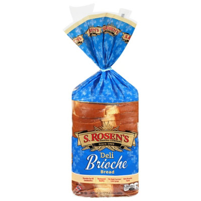 S Rosens Wide Pan Brioche Deli Bread - 24 oz - Image 2