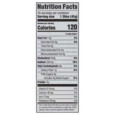 S Rosens Wide Pan Brioche Deli Bread - 24 oz - Image 3