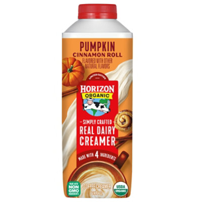 Horizon Organic Real Dairy Pumpkin Cinnamon Roll Coffee Creamer - 24 Fl. Oz. - Image 1