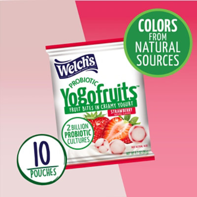 Welch's Yogofruits Probiotic Strawberry - 10 ea - Image 2