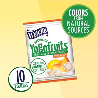 Welch's Yogofruits Probiotic Peach / Mango - 10 ea - Image 2