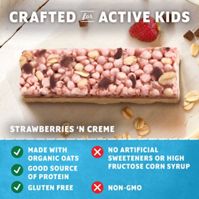 Clif Zbar Strawberries & Creme Protein Snack Bars - 5 Count - Image 5
