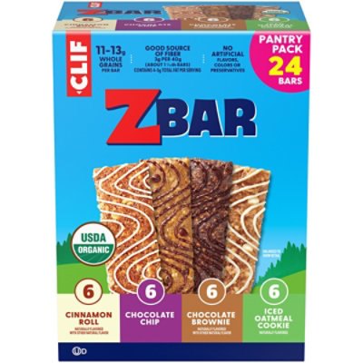 Clif Zbar Granola Bar Variety Pack - 24 Count - Image 1