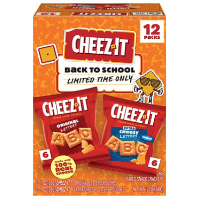Cheez It Caddies Crackers 2 Flavors 12oz - 12 oz - Image 2