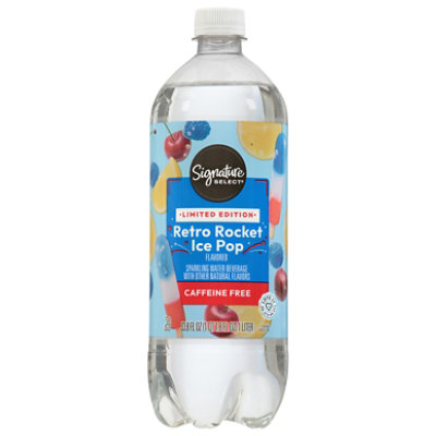 Signature Select Retro Rocket Ice Pop Sparkling Water 1 Lt - 1 L - Image 1