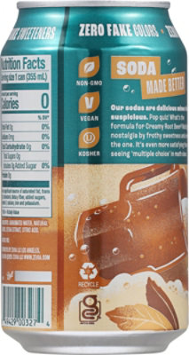 Zevia Creamy Root Beer 12fz - 12 fl oz - Image 5