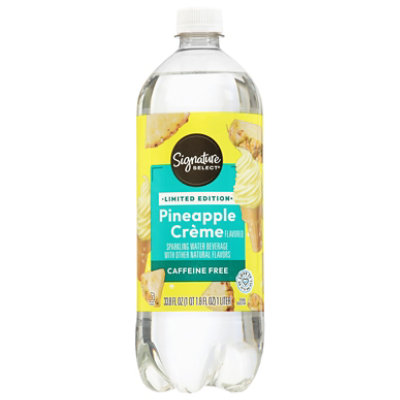 Signature Select Pineapple Cream Sparkling Water 1 Lt - 1 L - Image 1