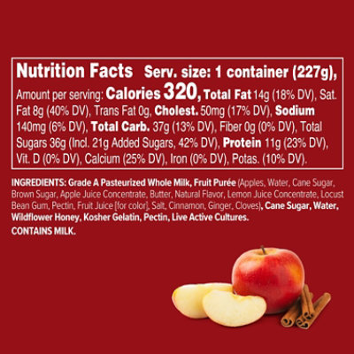 Noosa Yoghurt Apple Pie - 8 oz - Image 2