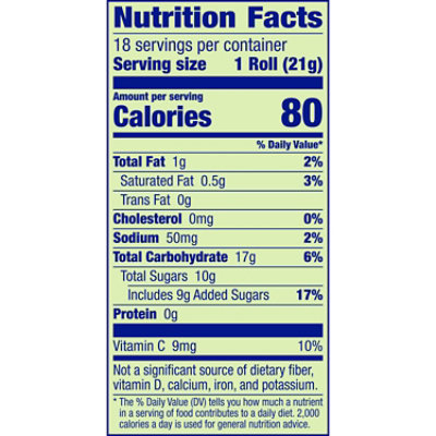 Bc Fruit By The Foot Berry Strawberry - 18 ct - Image 5