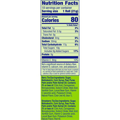 Bc Fruit By The Foot Berry Strawberry - 18 ct - Image 6
