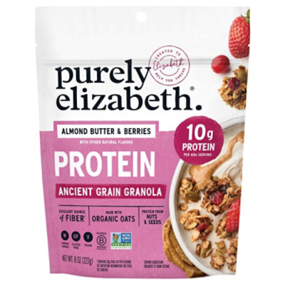 Purely Elizabeth Granola Ancient Grains Almond Butter Berries - 8 oz - Image 1