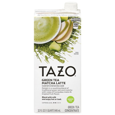 Tazo Conc Green Tea Matcha Latte 6 32z - 32 FZ - Image 1