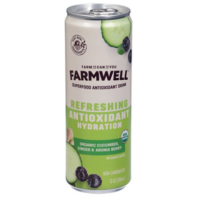 Farmwell Cucumber Ginger & Aronia Berry 12 Oz - 12 oz - Image 1