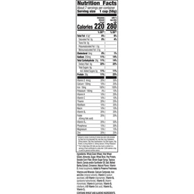 Ratio Protein Fiber Cinnamon Almond Cereal - 15.4 oz - Image 5