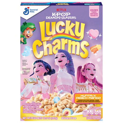 Lucky Charms Kpop Demon Hunter Fall Cereal Mega Size - 10.5 oz - Image 2
