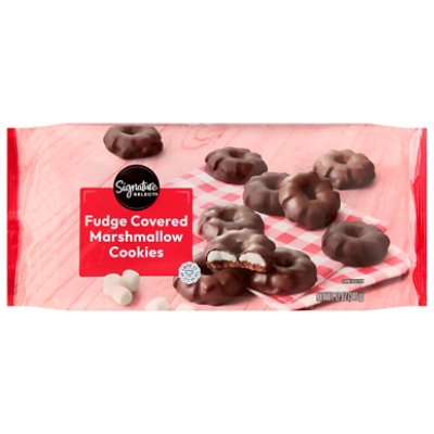 Signature Select Fudge Covered Marshmallow Cookies 12 Oz - 12 oz - Image 1