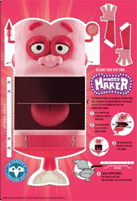 Franken Berry Breakfast Cereal - 11 oz - Image 5