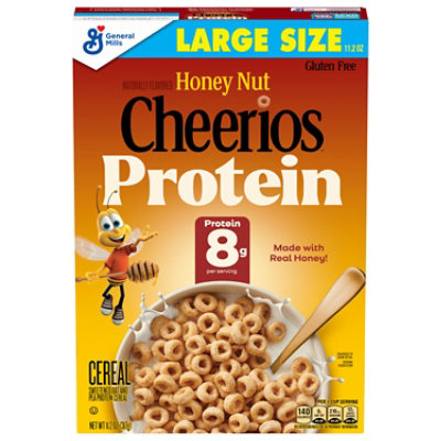 Cheerios Protein Honey Nut Breakfast Cereal - 11.2 oz - Image 4