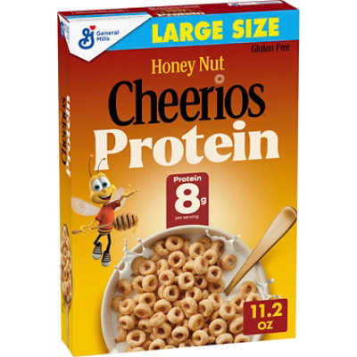 Cheerios Protein Honey Nut Breakfast Cereal - 11.2 oz - Image 3