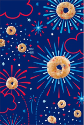 Gmi Cheerios Birthday Cake Red White And Blue Midsize Cereal - 11 oz - Image 5