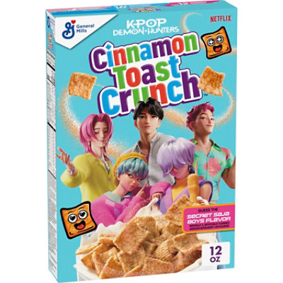 Cinnamon Toast Crunch Kpop Demon Hunter Fall Cereal Mega Size - 12 oz - Image 1