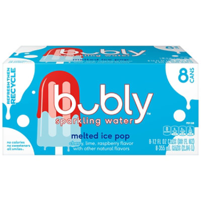 Bubly Melted Ice Pop 8-12fz - 8-12 fl oz - Image 2