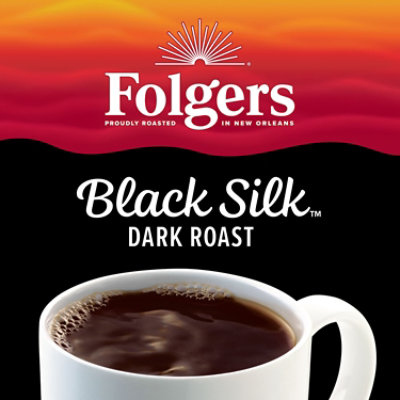Folgers 8 Ounce Black Silk Instant Coffee Each - 8 oz - Image 5