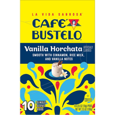 Cafe Bustelo 3.5 Ounce Vanilla Horchata 10 Count Single Serve Coffee Pods Each - 10 CT - Image 8