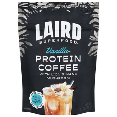 Laird Superfood Coffee Prtn Vanilla - 5.3 oz - Image 2
