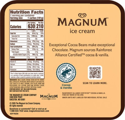 Magnum Dubai Chocolate Ice Cream Bar  3 Count , 8.11 Fz - 8.11 fl oz - Image 5