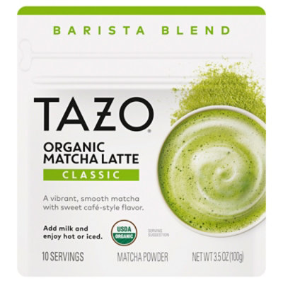 Tazo Org Pdr Matcha Latte Originl 6 100g - 100 g - Image 1