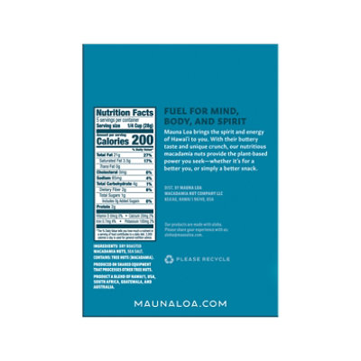 Mauna Loa Sea Salt Macadamia Nuts  5 1oz - 5-1 oz - Image 4