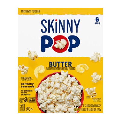 Skinny Pop Microwave Buter 6pack - 6-2.8 oz - Image 3