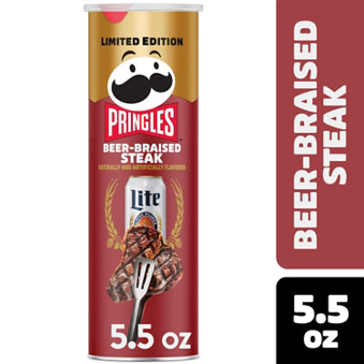 Pringles Crisps Beer Braised Steak 5.5oz - 5.5 oz - Image 1