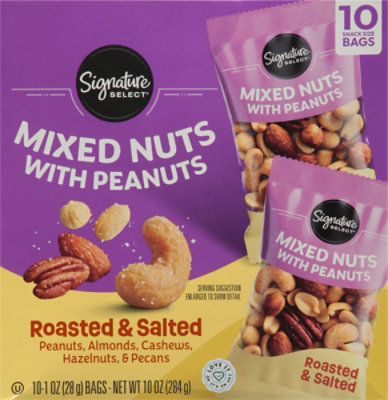Signature Select Mixed Nuts Deluxe Raw Multipack 10 Ct - 10 oz - Image 5