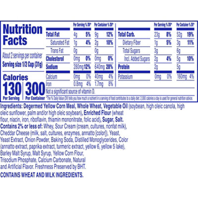 Chex Mix Savory Cheddar Snack Mix Cup - 2.5 oz - Image 5