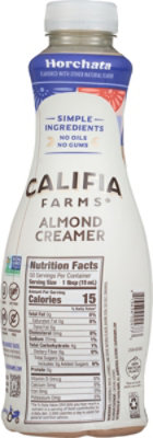 Califia Farms Horchata Almond Milk Coffee Creamer 25.4 Fl Oz - 25.4 fl oz - Image 5
