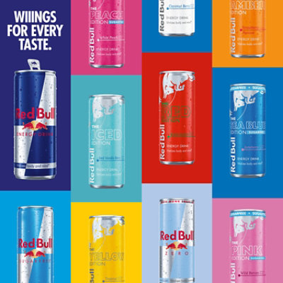 Red Bull Summer Celebration Variety Pack - 8.4oz/250ml 12pk - Ed/red/coco - 8.4 fl oz - Image 7