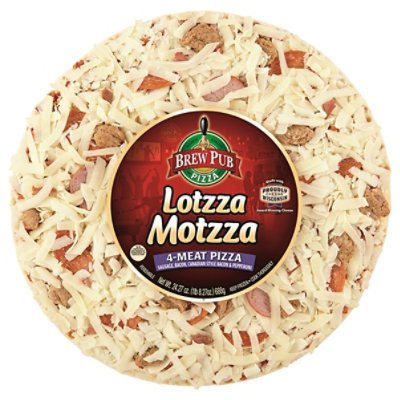 Brew Pub Lotzza Motzza Four Meat 24.27 Oz - 24.27 oz - Image 3