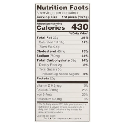 Nancy's Thin Crust Pepperoni Pizza, 16.6 Oz - 16.66 oz - Image 3