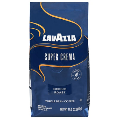 Lavazza Super Crema Soft Pack 10.5oz Whole Bean - 10.5 oz - Image 1