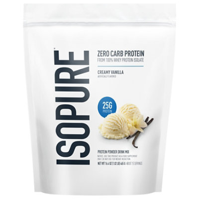 Isopure Protein 0 Carb Vanilla - 1 lb - Image 2